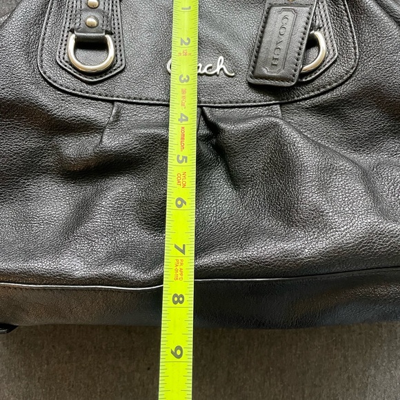 Coach Leather Carryall Satchel Handbag - Picture 10 of 11